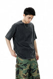 Crew Neck Solid Color Oversized T-Shirt
