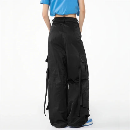 Stylish Gothic Cargo Women Pants
