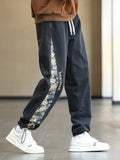 Baggy Bear Patchwork Denim Pants
