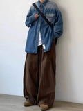 Retro Japanese Wide Leg Pants