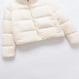 Elevated Comfort Thick Knitted Puffer Jacket