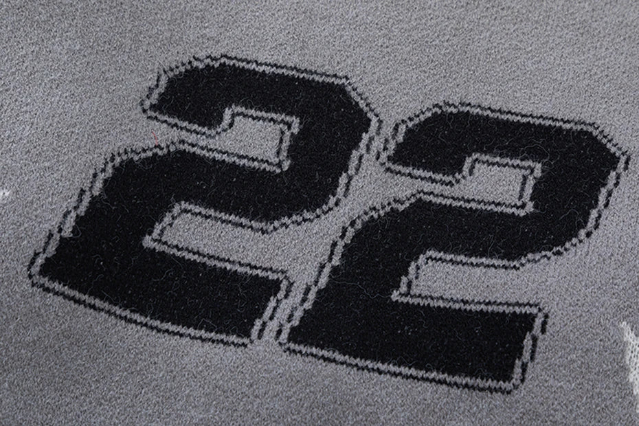 Turbo Drive Gray Star Sweater