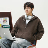 Cozy Y2K Heavyweight Cable Knit Cardigan