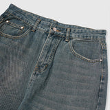 Relaxed Fit Wide-Leg Jeans
