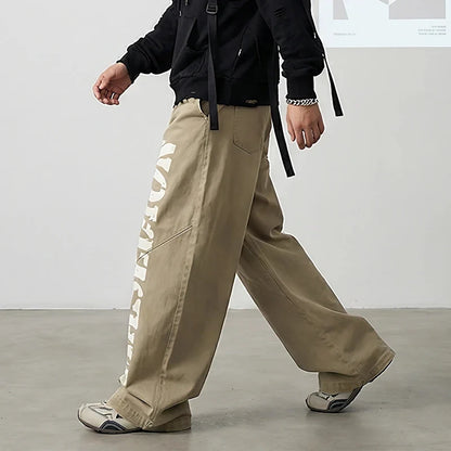 Y2K American Style High Street Letter Pants