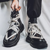 High Quality Personalized Strap Ankle Boots