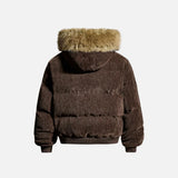 Elevated High Street Hooded Faux Fur Jacket