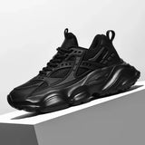 High Quality Black Large Size Platform Sneaker