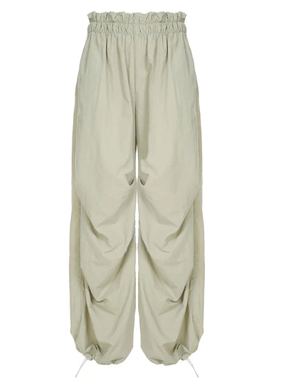 Stylish Streetware Wide Leg Cargo Pants