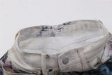 Artistic Vintage Washed Splatter Paint Jeans