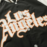 Streetwear Letter Embroidery Varsity Baseball Jacket