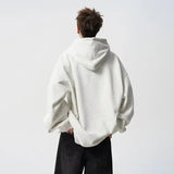 Men's Streetwear Cool Oversized Embroidered Letter Hoodie
