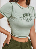 Angel Baby Crop Top T-Shirt