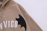 Bat Wings Zip Up Hoodie