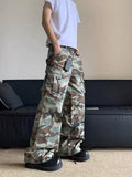 Breathable Streetwear Camouflage Cargo Casual Pants