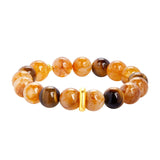 Tiger Eye Stone Buddha Healing Bracelet