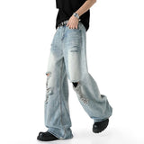 Heirloom Quality Solid Color Loose Fit Denim Jeans