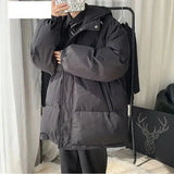 Thickened Hooded Winter Parka Puffer Jacket