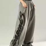 Jazzy Printed Hip Hop Dance Sweatpants