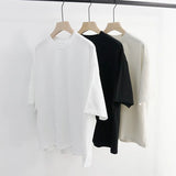 Vintage Oversized Drop Shoulder Cotton T-Shirt
