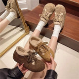 Warm Fluffy Winter Indoor Shoes