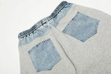 Y2K Elastic Waist Baggy Sports Sweatpants