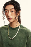 Women's Washed Stitching Crop Top