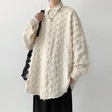 Streetwear High Quality Personality Thick Tassel Shirt