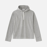 Minimalist Korean Style Lightweight Zip Hooded Sweatshirt