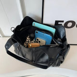 Leather Focus Handbag