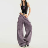 Retro Loose Fit High Waist Jeans
