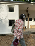 Vintage Plaid Long Sleeve Shirt