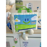 Y2K Smiling Laptop Bag