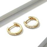 Hoop Huggie Earring