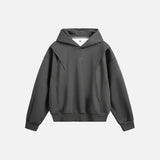 Y2K Cozy Solid Color Oversized Hoodie
