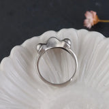 Gothic Adjustable Punk Frog Animal Ring