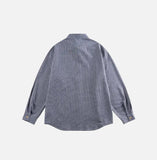 Fashionable Casual Stripe Long Sleeve Shirt