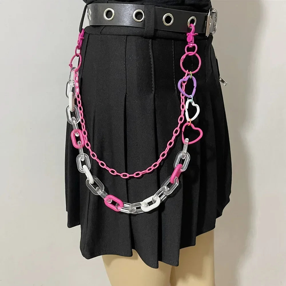 Interlocking Carabiner Waist Chain