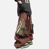 Streetwear Personalized Cargo Wide Leg Jeans