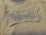 Rivet-Detail Textured Sweatshirt