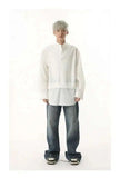 Sequin Patchwork Wornout Burr Edge Jeans
