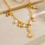 Ocean Pearl Lady Sweet Necklace