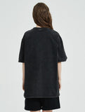 Vintage Doberman Graphic Washed Black T-shirt