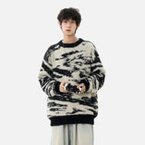 Winter Flexible Geometric Pattern Sweater