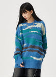 Camouflage Loose Soft Sweater