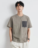 Men's Casual Summer Pocket Loose Fit T-Shirt