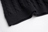 Gothic Stitched Knitted Sweater