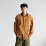 Signature Stylish Oversize Loose Casual Long Sleeve Shirt