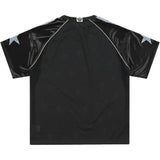 Streetwear Oversize Letter Star Graphic Sport T-Shirt