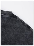 Retro Side Slit Washed T-Shirt